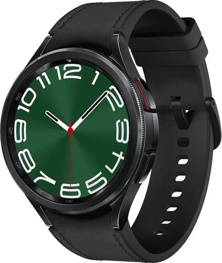Смарт-часы Samsung Galaxy Watch 6 Classic LTE 47мм,  1.5",  черный/черный [sm-r965fzkacau]